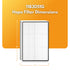 Filter-Monster True HEPA Replacement for Whirlpool 1183051K Filter 1183051 G