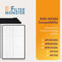 Filter-Monster True HEPA Replacement for Whirlpool Small Air Purifier Kit 3051-1433SS