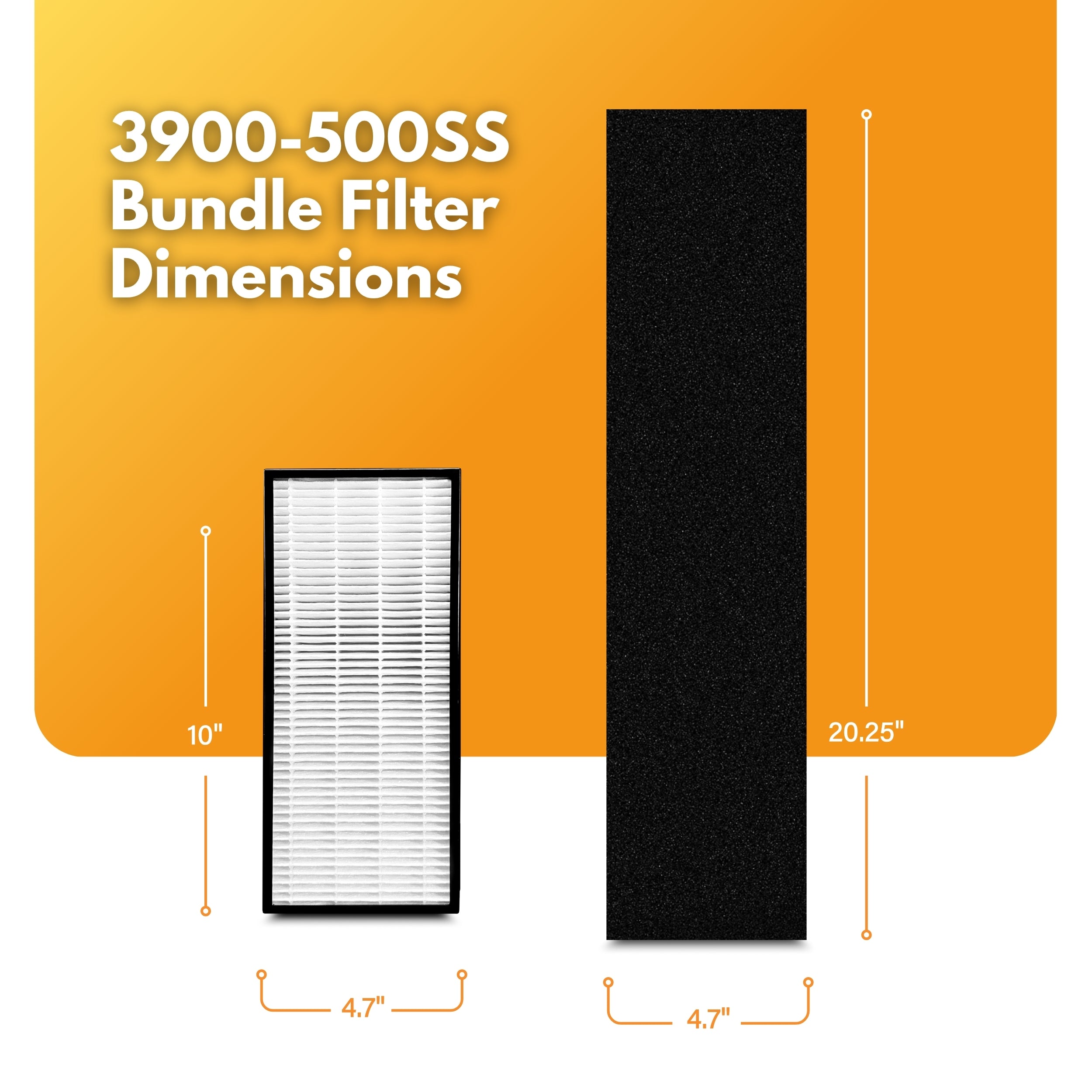 Filter-Monster True HEPA Replacement for Whirlpool Tower Air Purifier Filter Kit