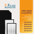 Filter-Monster True HEPA Replacement for Whirlpool Tower Air Purifier Filter Kit