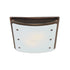 Hunter Ellipse Bathroom Ventilation Fan with Light