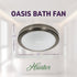 Hunter Oasis Bathroom Ventilation Fan with Light