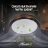 Hunter Oasis Bathroom Ventilation Fan with Light