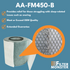 Filter-Monster True HEPA Replacement for Austin Air Healthmate Plus Filter