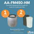 Filter-Monster True HEPA Replacement for Austin Air Healthmate Plus Filter