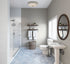 Hunter Huntley Bathroom Ventilation Fan with Light 80213