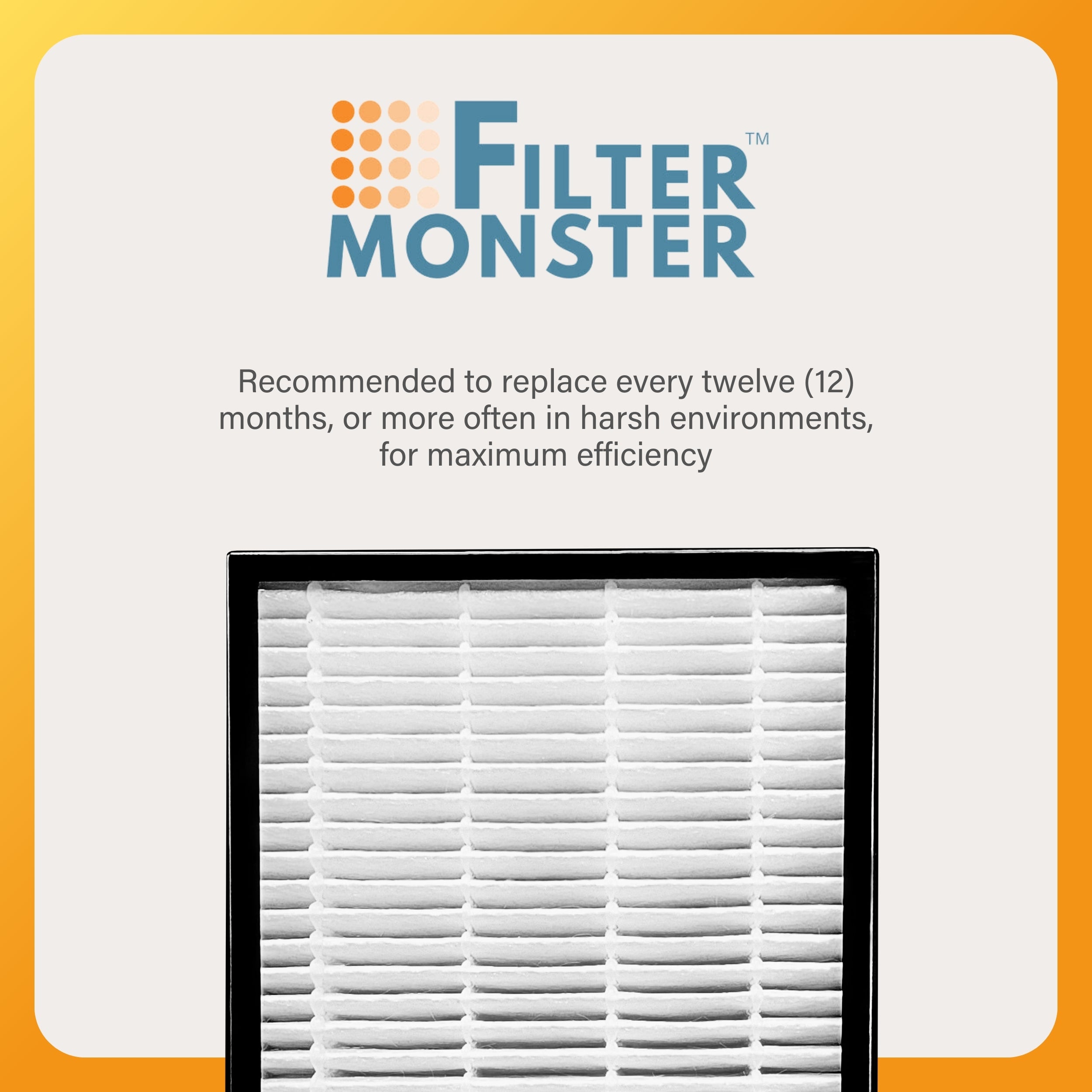 Filter-Monster True HEPA Replacement for Whirlpool 1183900 Filter 1183900 G
