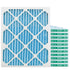 Filter-Monster 1" Pleated HVAC Air Conditioner Furnace Replacement Air Filter MERV 11 / MERV 13 Options, 4 Pack