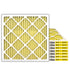 Filter-Monster 1" Pleated HVAC Air Conditioner Furnace Replacement Air Filter MERV 11 / MERV 13 Options, 4 Pack