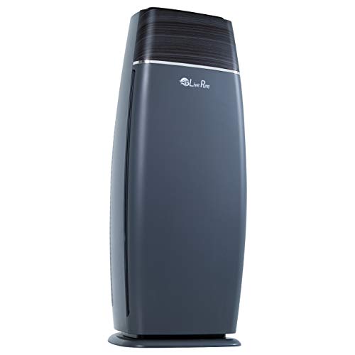 LivePure Sierra Series True HEPA Digital Tall Tower Air Purifier