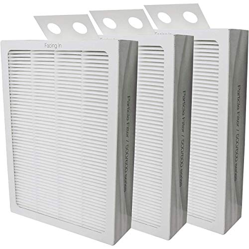 Filter-Monster True HEPA Replacement for Blueair 500/600 Series Particle Filter, 3 Pack