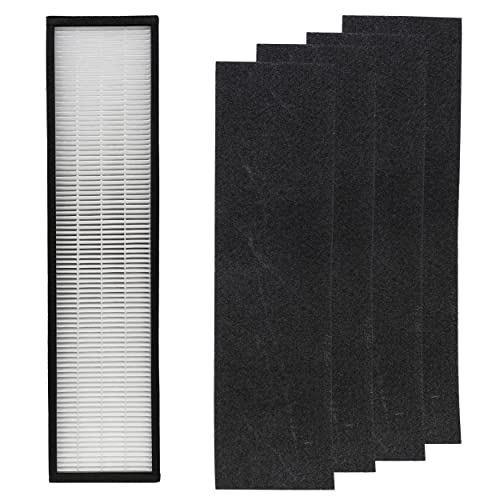 Filter-Monster True HEPA Replacement for GermGuardian Filter C (FLT5000), Multipack