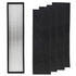 Filter-Monster True HEPA Replacement for GermGuardian Filter C (FLT5000), Multipack