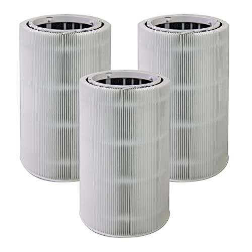 Filter-Monster Replacement for Blueair Blue Pure 411 Particle and Carbon Filter