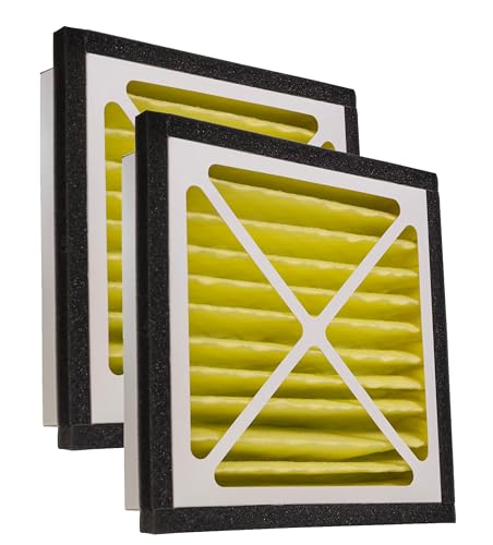Filter-Monster - Replacement HEPA Filter Bundle - Compatible with Zephyr VGF Series Whole Home Return Air Grille Filter, 2 Filter Replacement Bundle