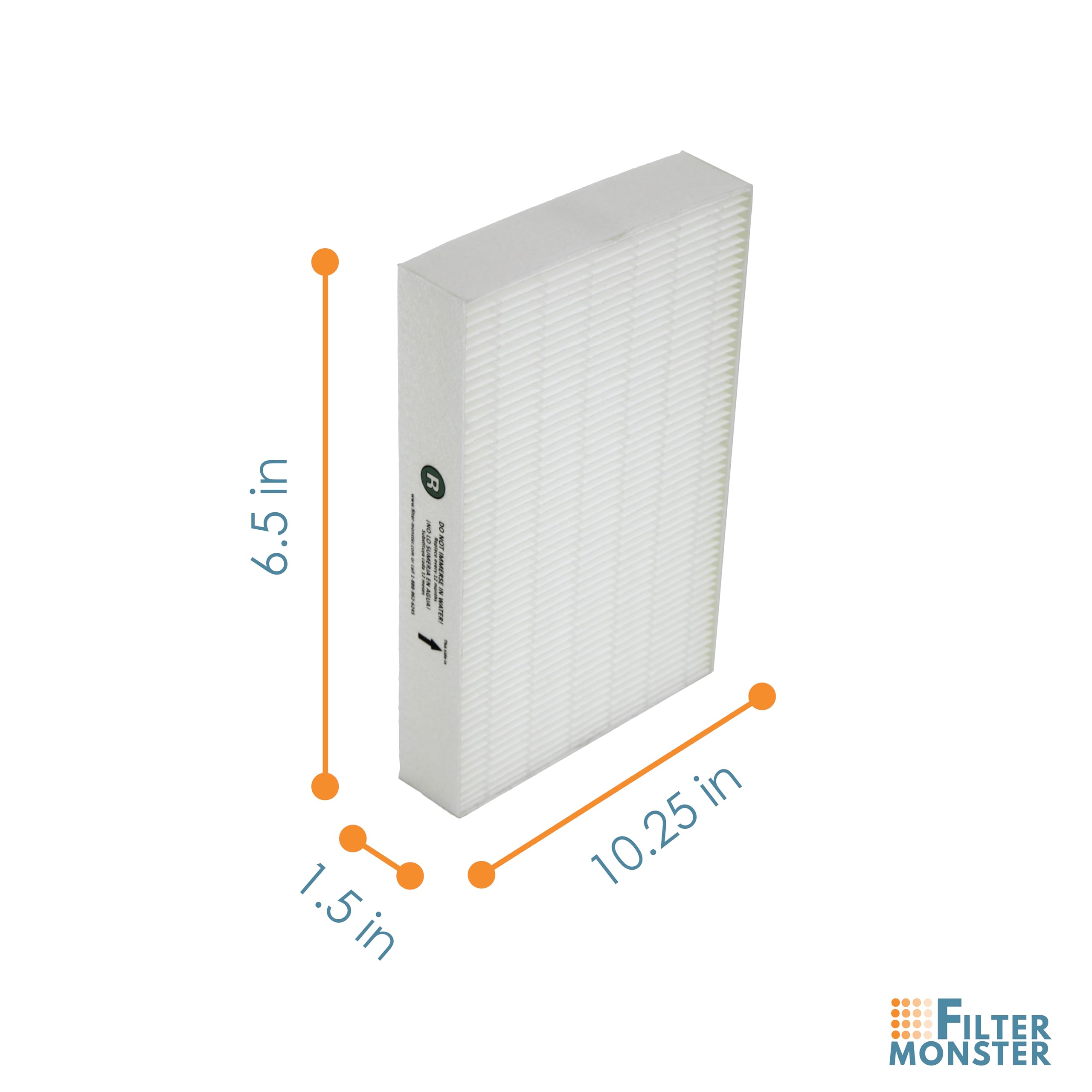 Filter-Monster True HEPA Replacement for Honeywell Filter R (HRF-R1)