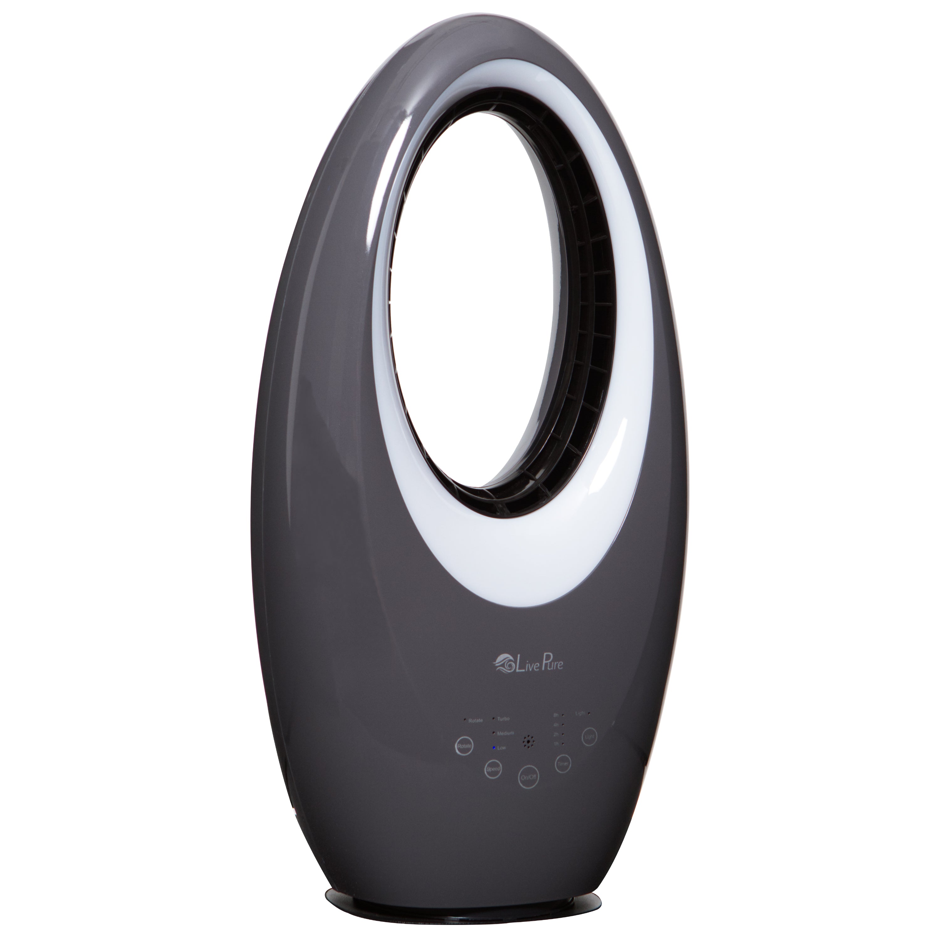 LivePure Bladeless Auto-Duster Oscillating Fan w/FilterLP1700FAP