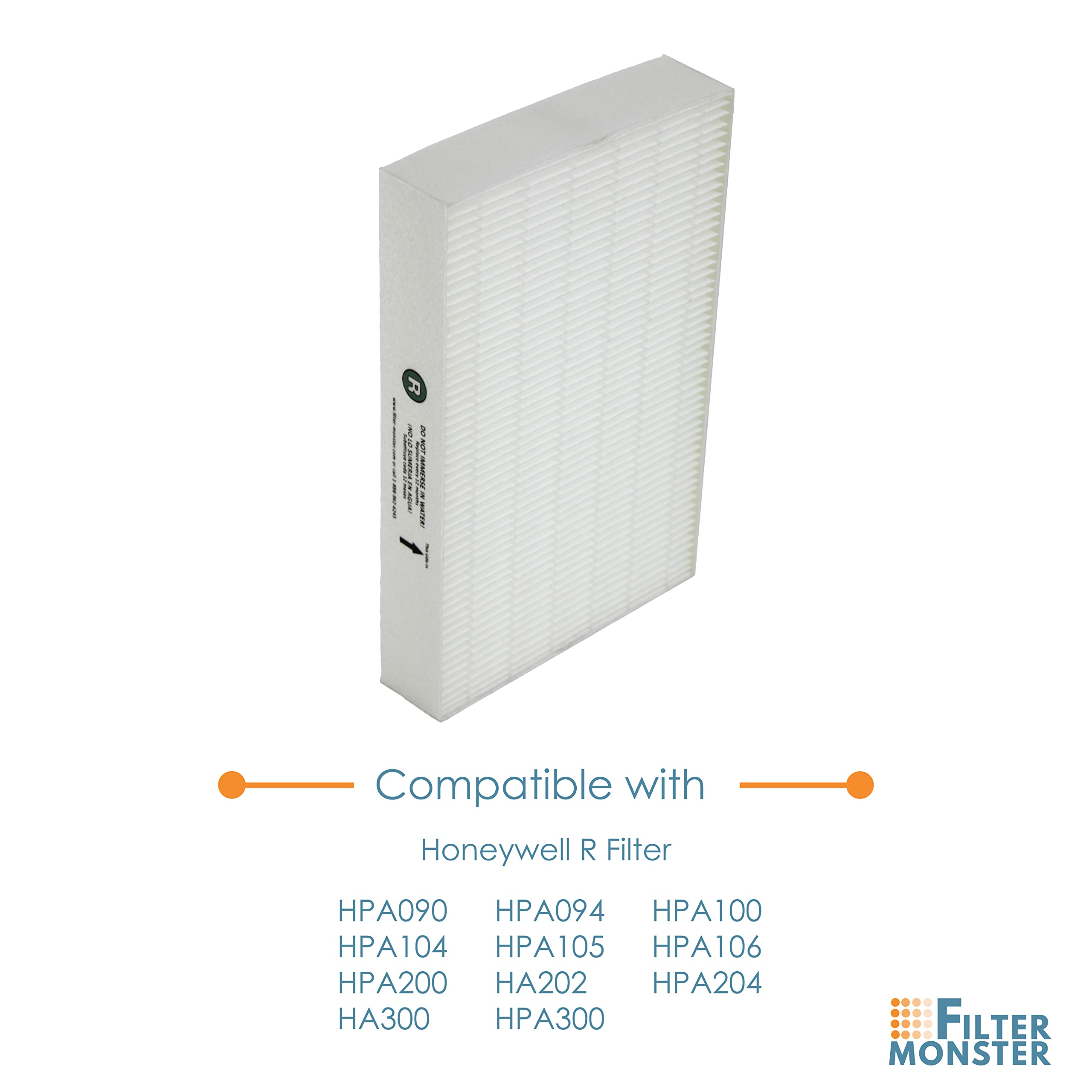 Filter-Monster True HEPA Replacement for Honeywell Filter R (HRF-R1)