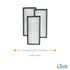 Filter-Monster True HEPA Replacement for Honeywell Filter C