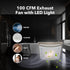 Hunter Ellipse Bathroom Ventilation Fan with Light