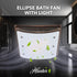 Hunter Ellipse Bathroom Ventilation Fan with Light