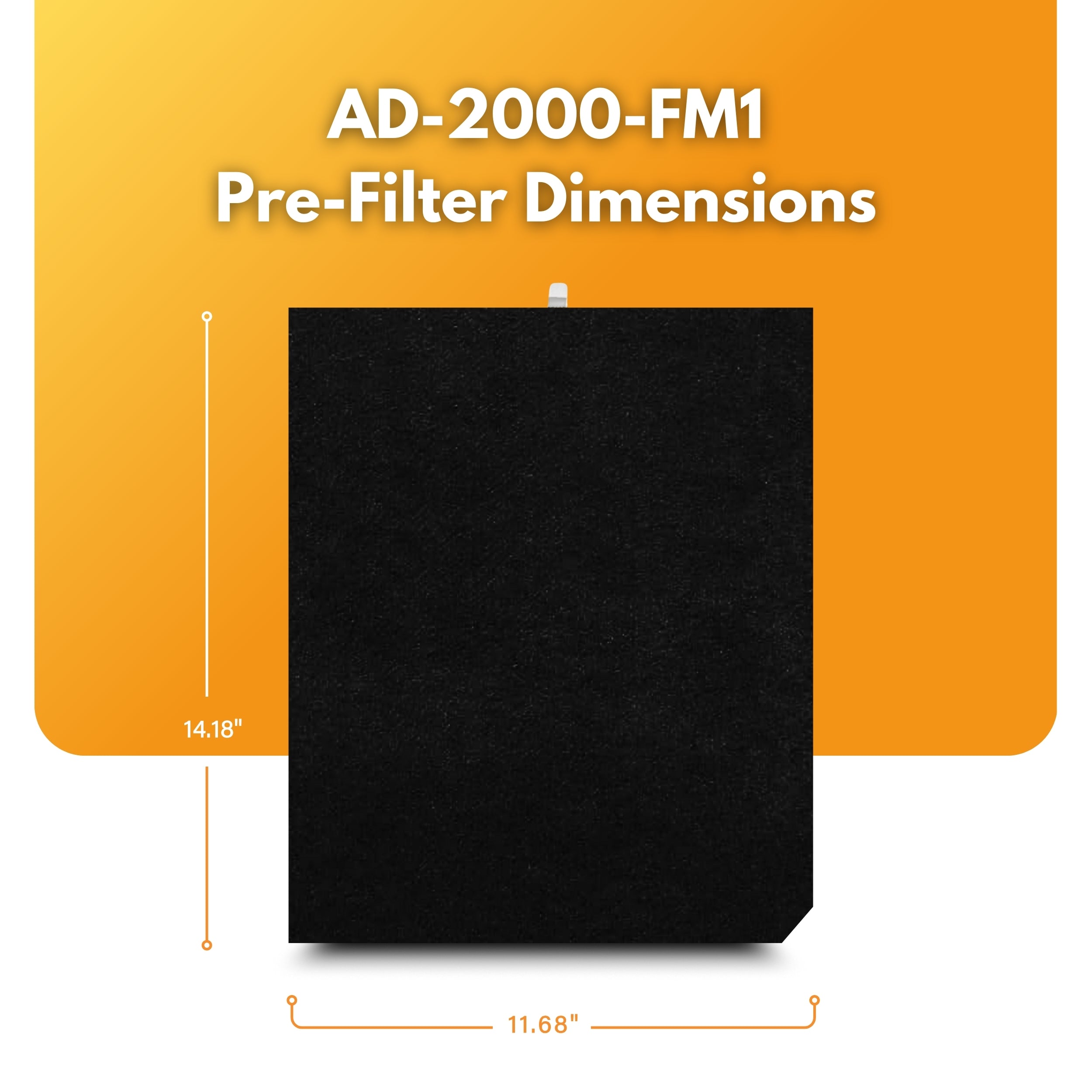 Filter-Monster Filter Bundle Compatible with AirDoctor 2000 Air Purifier