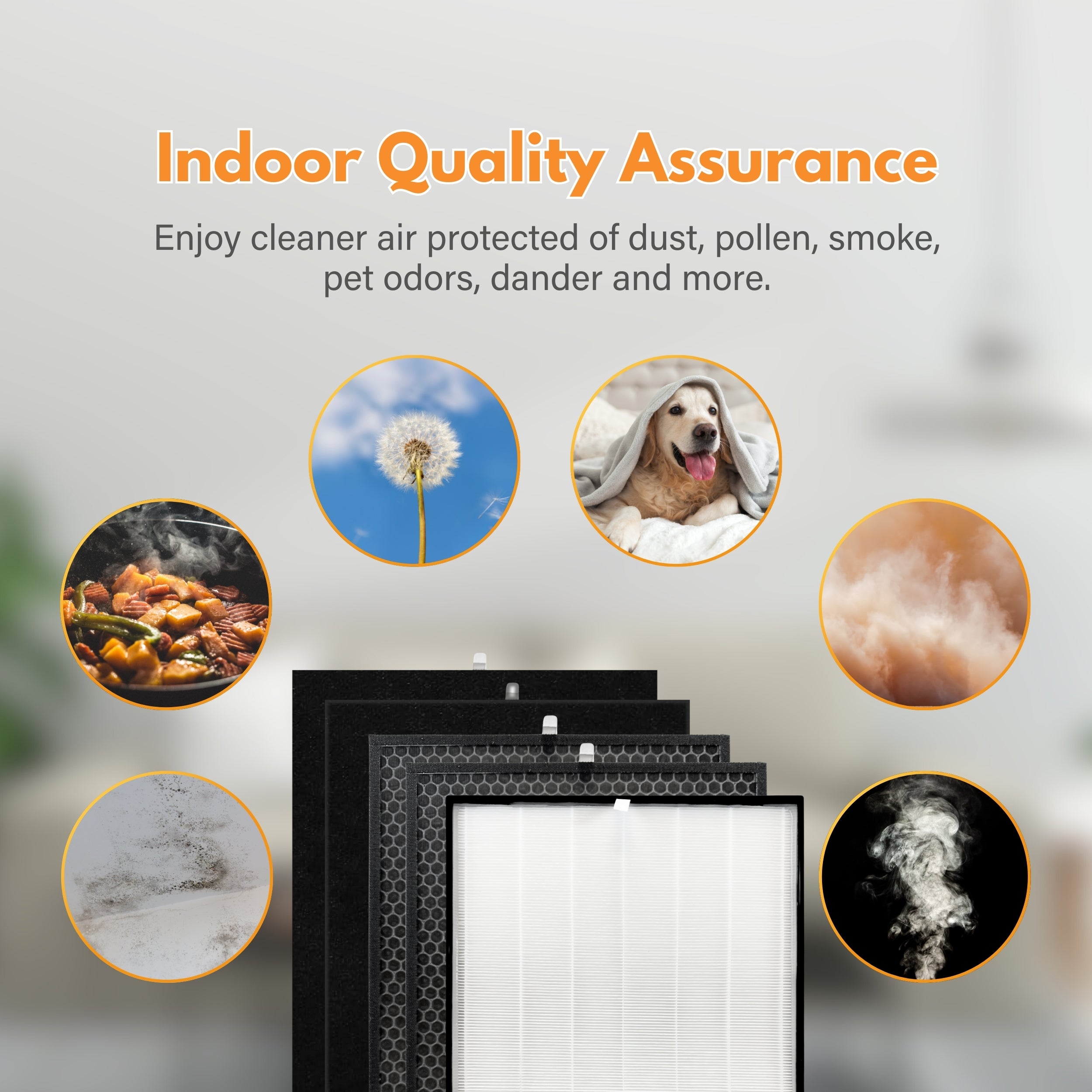 Filter-Monster HEPA Filter Compatible with AirDoctor AD3000 and AD3500