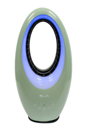 LivePure Bladeless Auto-Duster, Oscillating Fan w/Filter, Air Circulator, 11.5 x 22.44 x 6.73 in