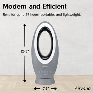 Airvana Bladeless Rechargeable Indoor/Outdoor Fan