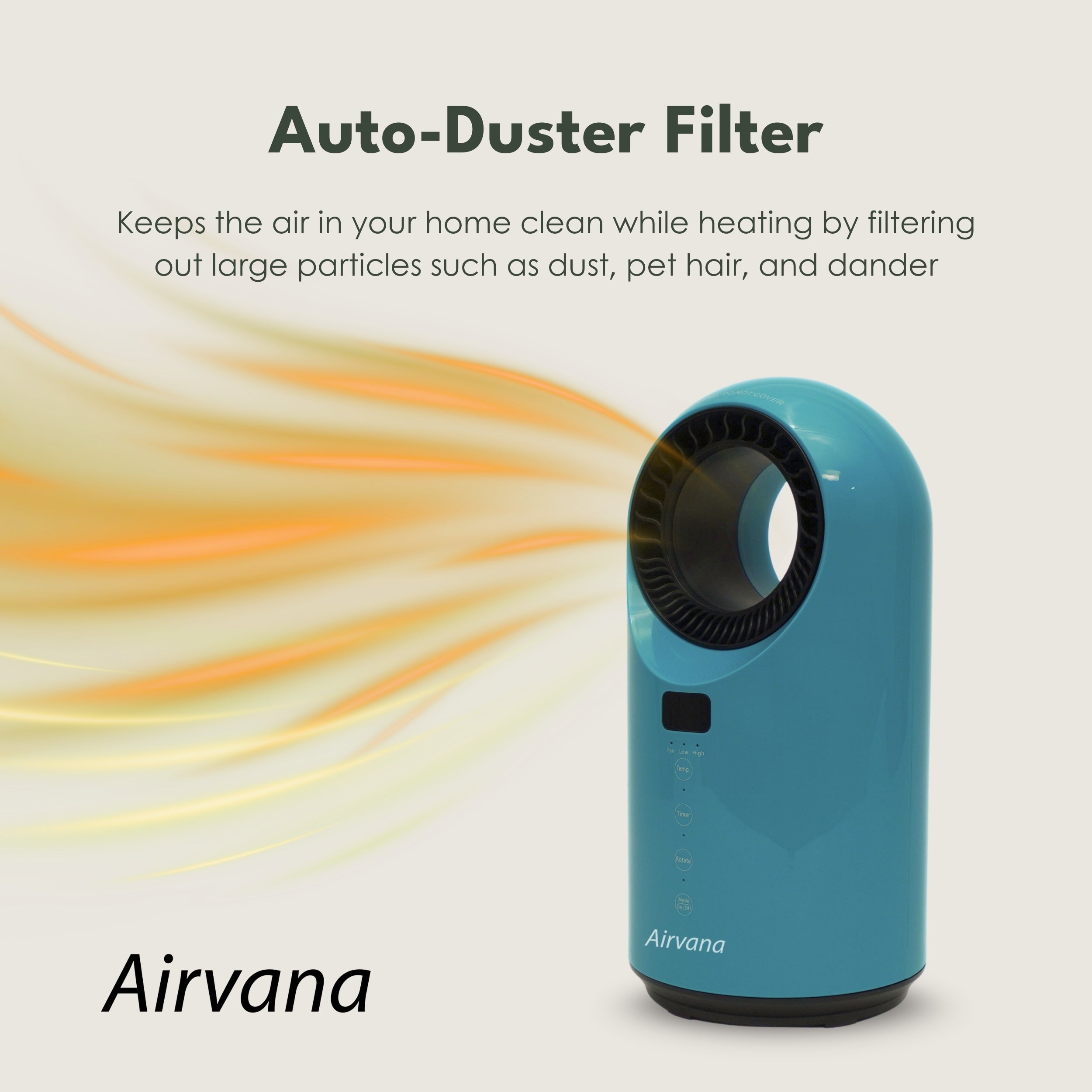 Airvana Turbine Vortex Auto-Duster Heater AV2200HTR