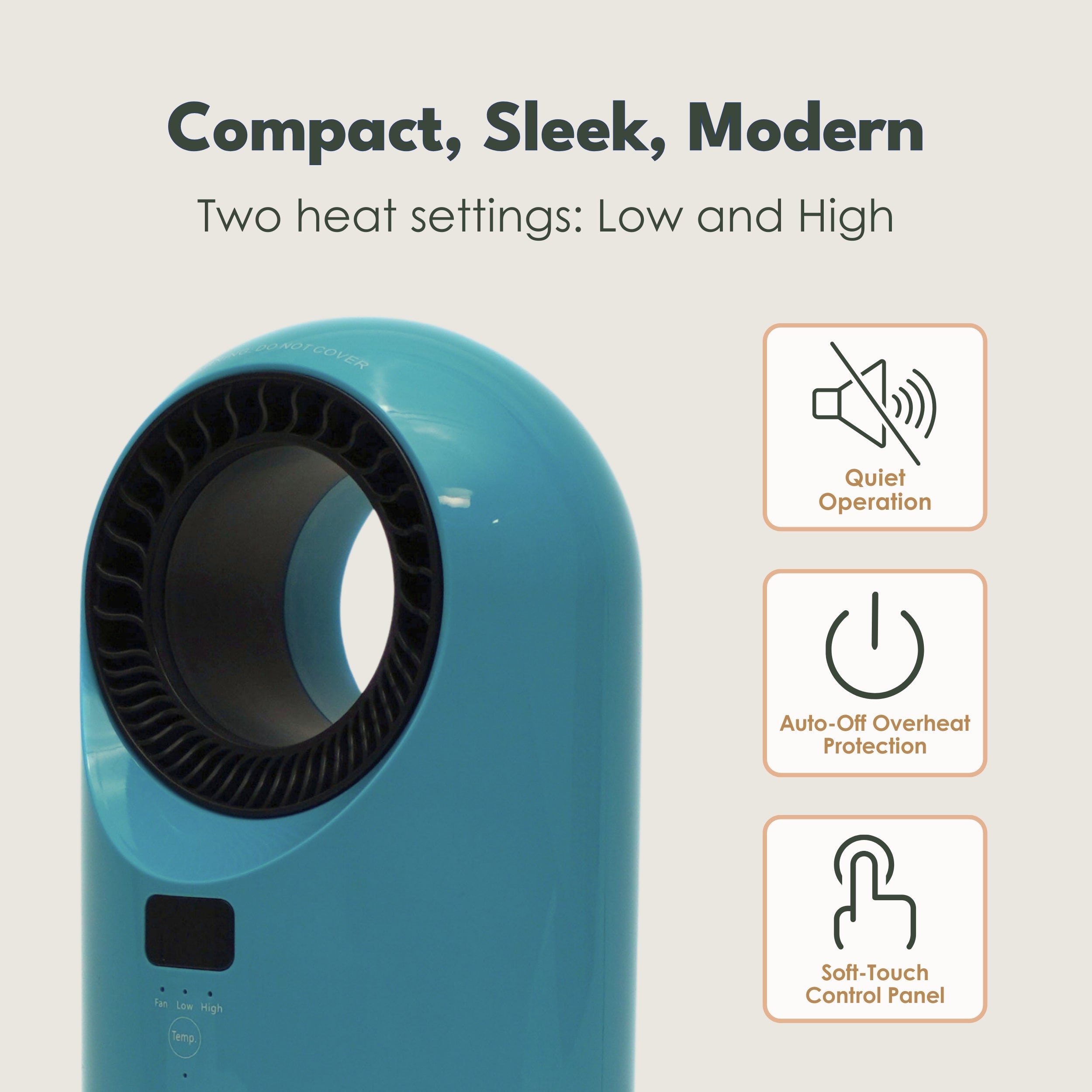 Airvana Turbine Vortex Auto-Duster Heater AV2200HTR