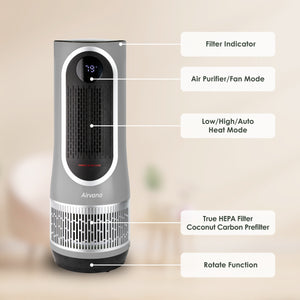 Airvana 3 in 1 Air Purifier, Fan and Heater, AV520APHTR