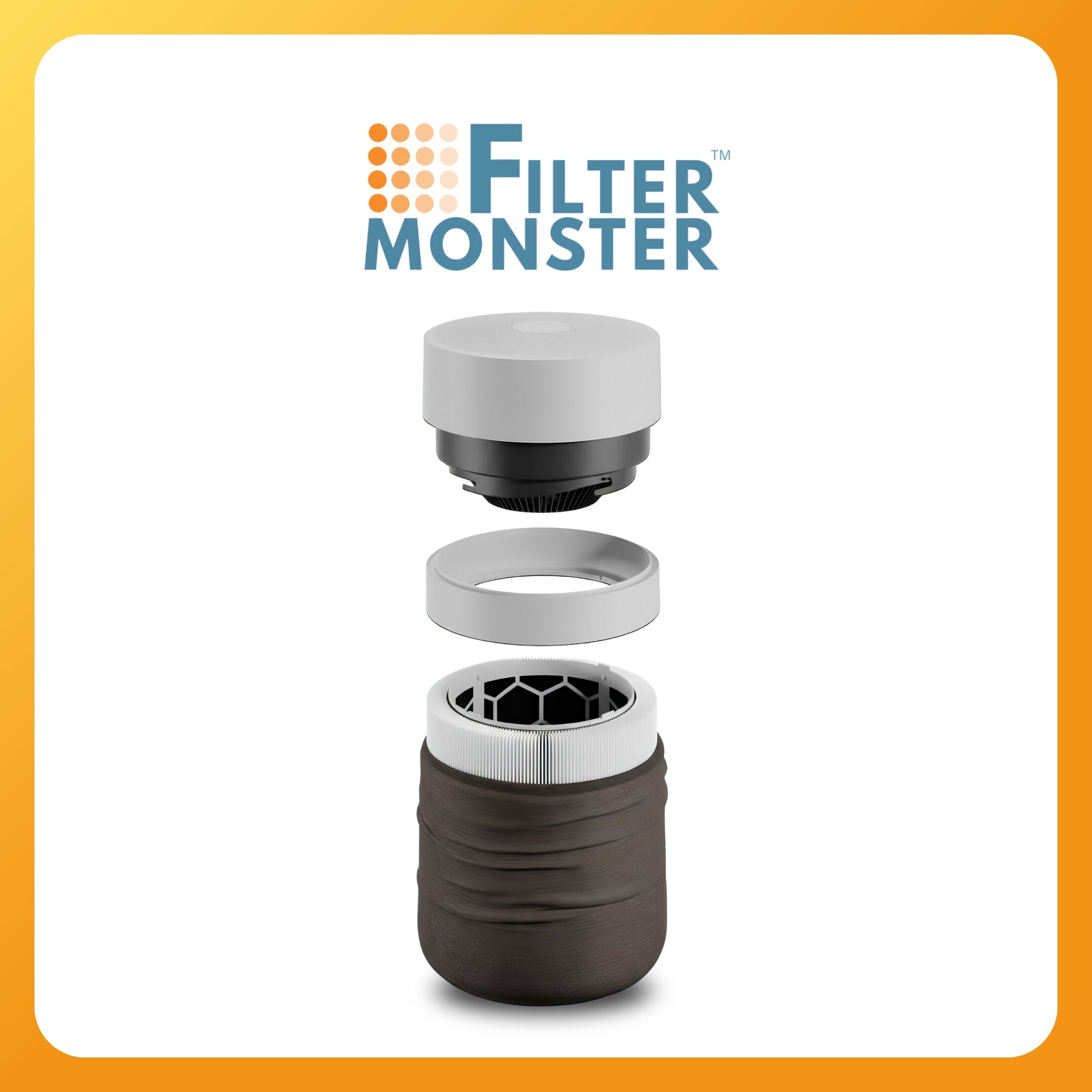 Filter-Monster HEPA Filter Replacement Compatible with Blueair Blue Pure 311i MAX Air Purifier