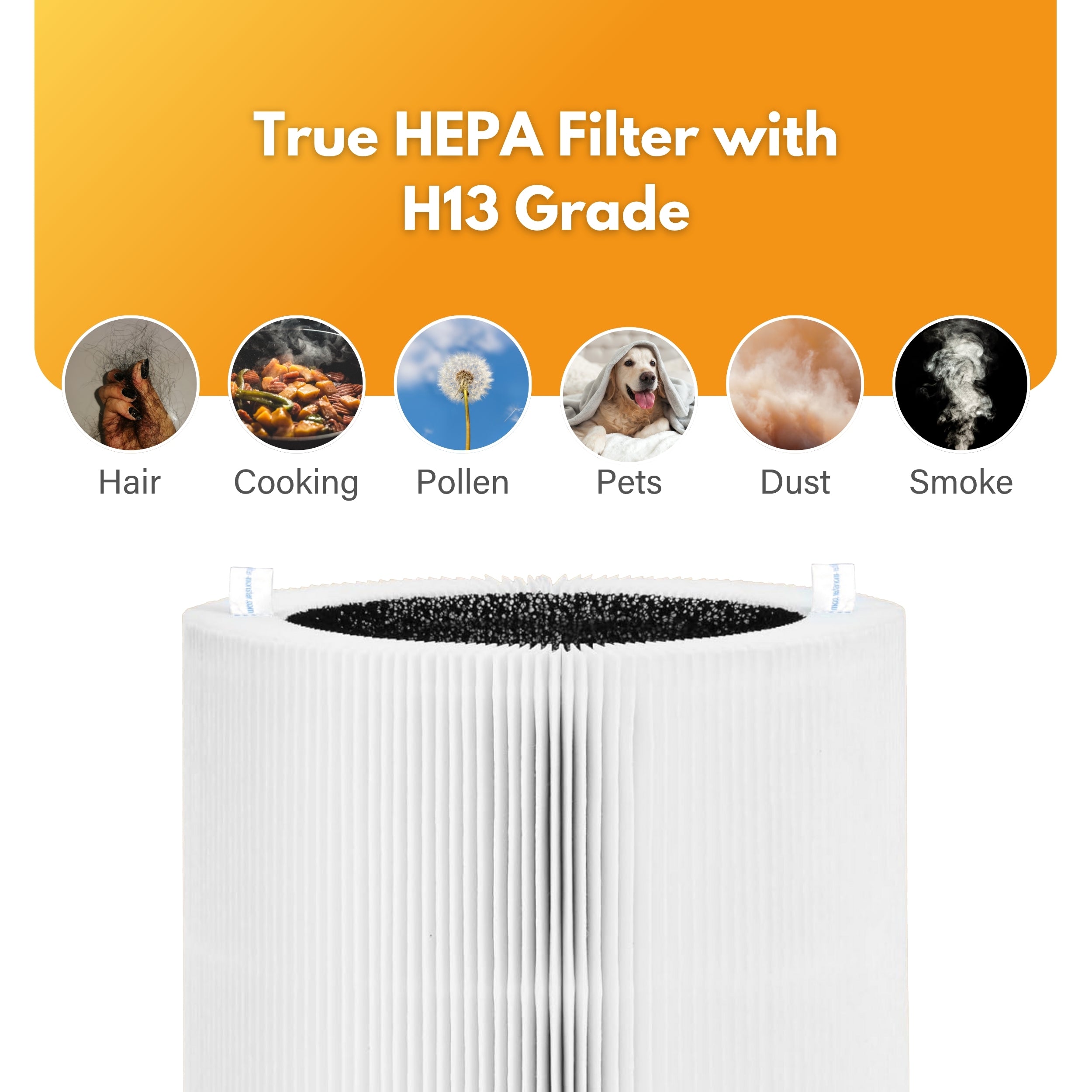 Filter-Monster HEPA Filter Replacement Compatible with Blueair Blue Pure 311i MAX Air Purifier