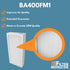 Filter-Monster Replacement Filter Compatible with Blueair 400 Series Particle Filter; for Classic Air Purifier Models 402, 403, 405, 410, 450E, 455EB, 480i,