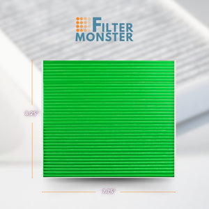 Filter-Monster Cabin Air Filter- Compatible With Select Jaguar, Lexus, Scion, Toyota, Land Rover Pontiac, & Subaru Models