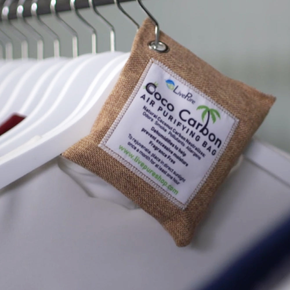LivePure CocoCarbon Air Purifying Bags LPCB