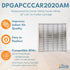 Replacement Compatiable with Bryant / Carrier Infinity MERV 15 Air Purifier Cartridge