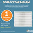 Replacement Compatiable with Bryant / Carrier Infinity MERV 15 Air Purifier Cartridge