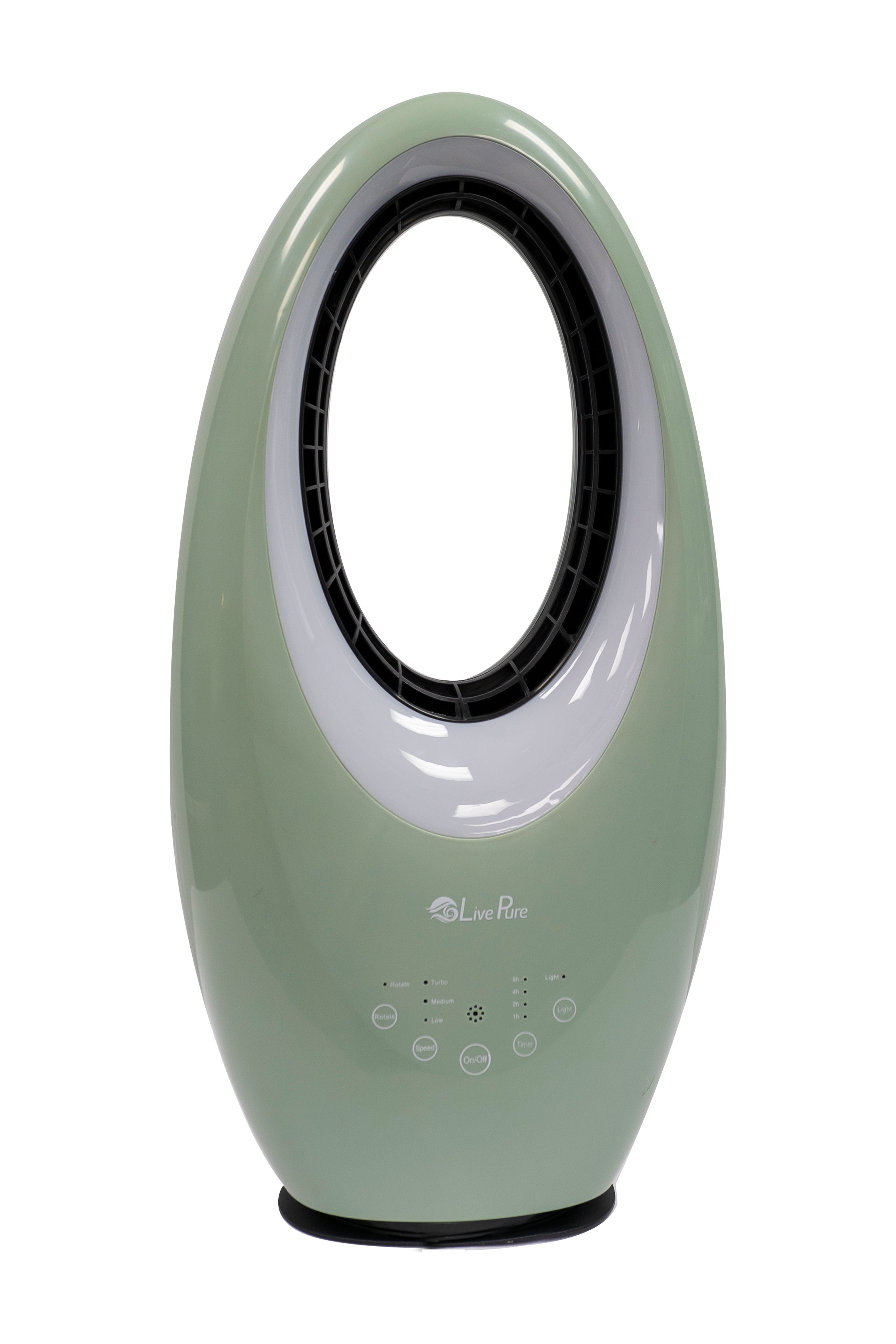 LivePure Bladeless Auto-Duster Oscillating Fan w/FilterLP1700FAP