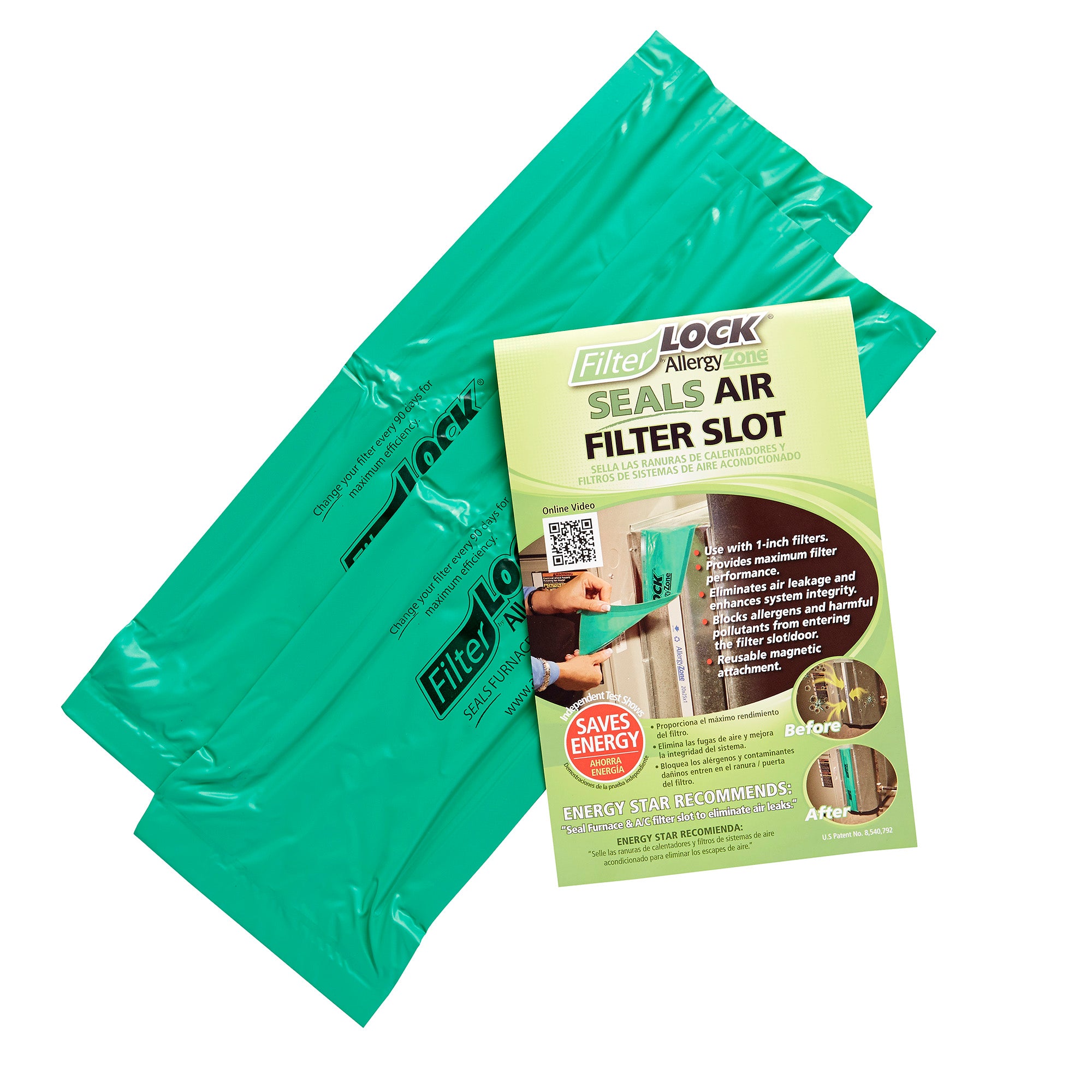 Filter-Monster FilterLock Furnace Filter Slot Seal, AZ-FL