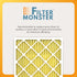 Filter-Monster 1" Pleated HVAC Air Conditioner Furnace Replacement Air Filter MERV 11 / MERV 13 Options, 4 Pack