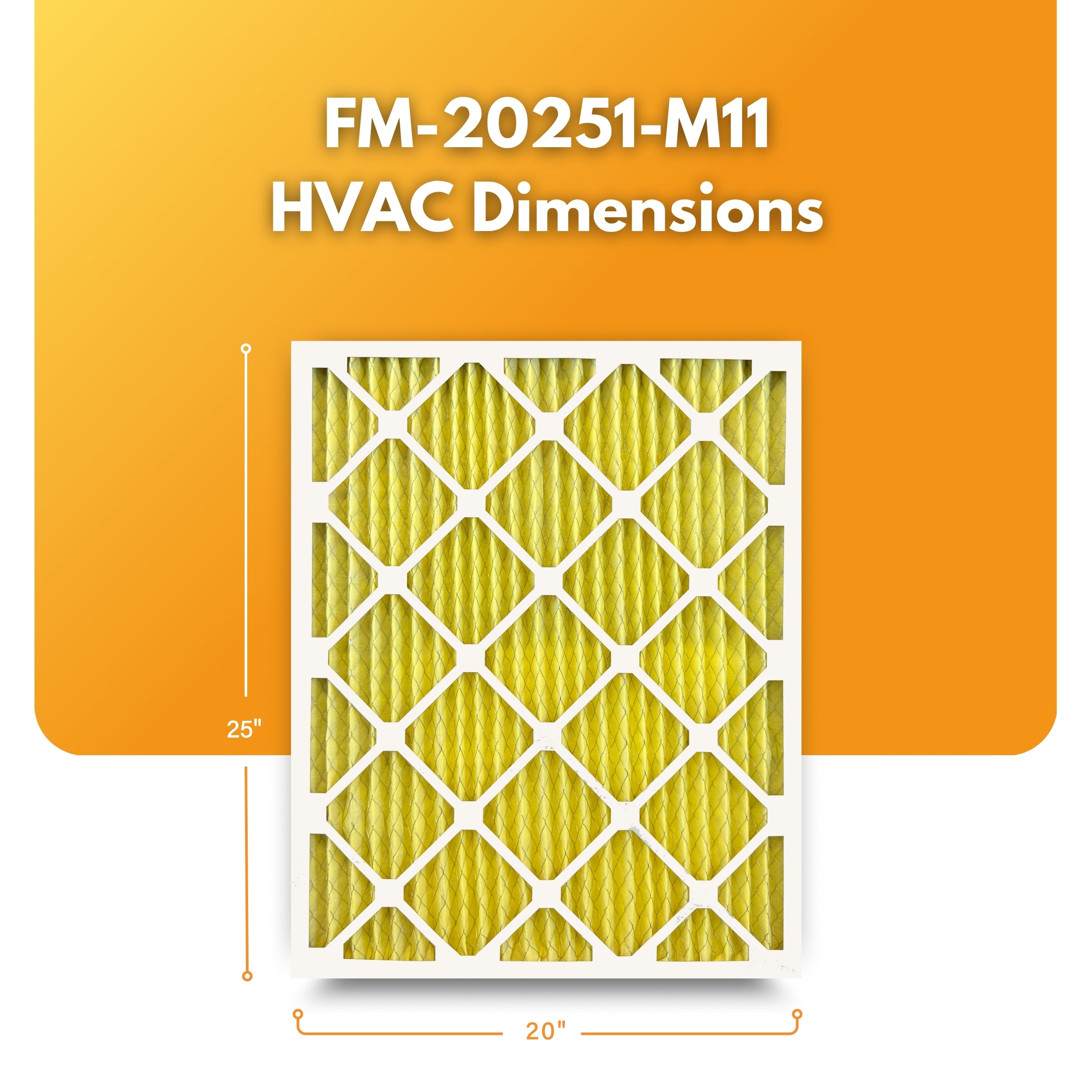 Filter-Monster 1" Pleated HVAC Air Conditioner Furnace Replacement Air Filter MERV 11 / MERV 13 Options, 4 Pack
