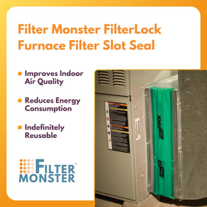 Filter-Monster FilterLock Furnace Filter Slot Seal, AZ-FL