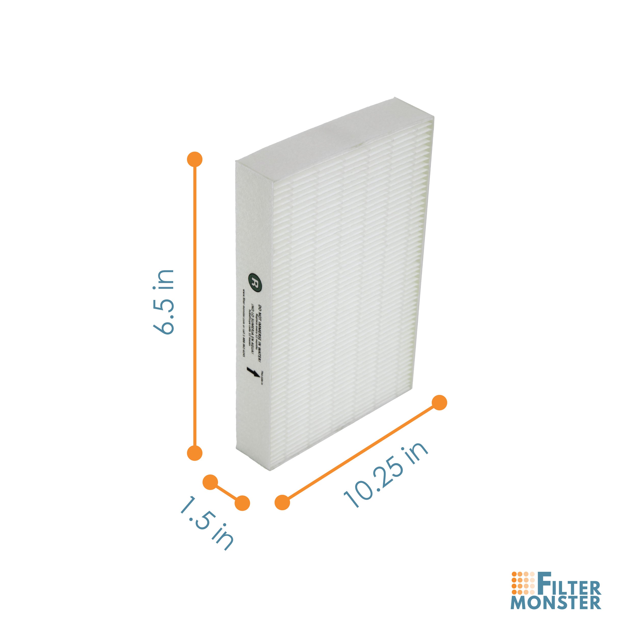 Filter-Monster True HEPA Replacement for Honeywell Filter R (HRF-R1)