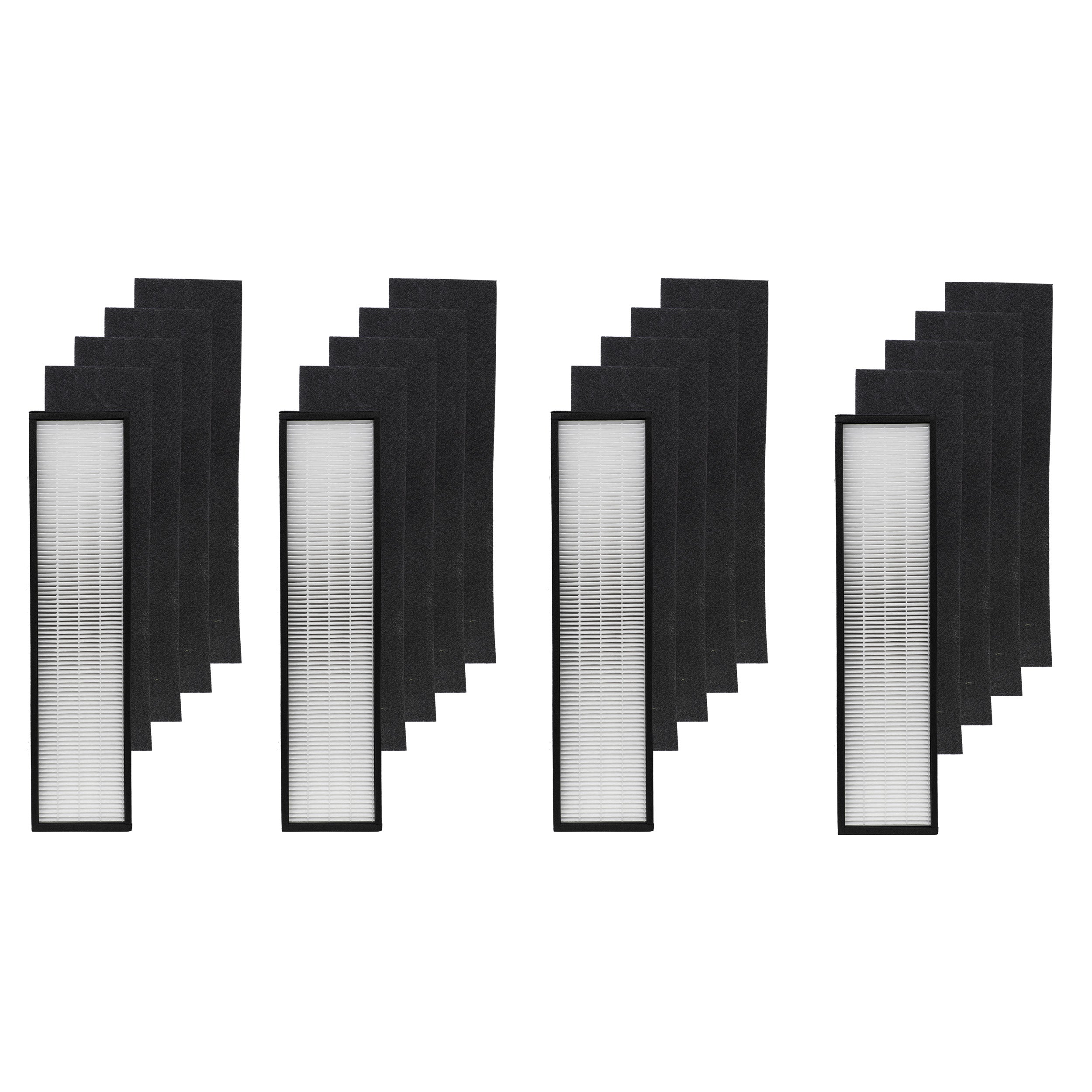 Filter-Monster True HEPA Replacement for GermGuardian Filter C (FLT5000), Multipack