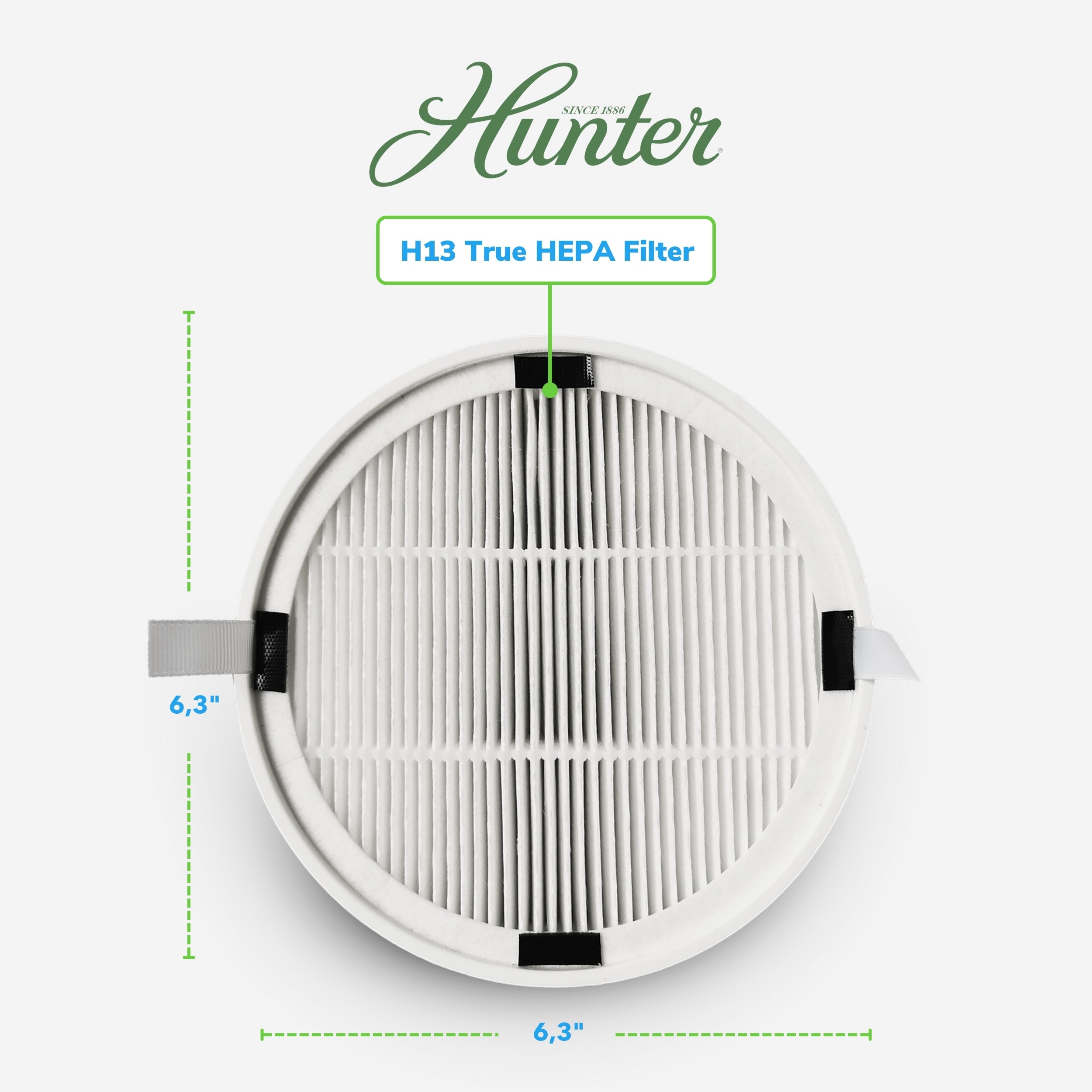 Hunter Replacement Air Purifier Filter Value Pack H-HF125-VP