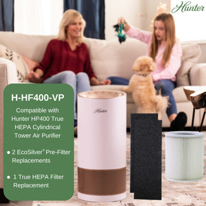 Hunter H-HF400-VP Replacement Air Purifier Filter Value Pack