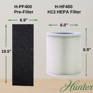 Hunter H-HF400-VP Replacement Air Purifier Filter Value Pack