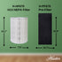 Hunter Replacement Air Purifier Filter Value Pack H-HF670-VP